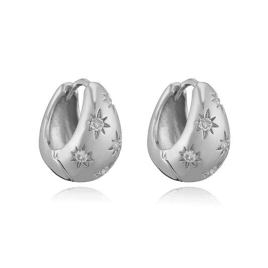 SUN ZIRCONIA EARRINGS