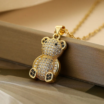 CUTE BEAR NECKLACE