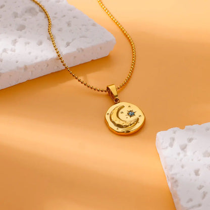 MOON STAT NECKLACE