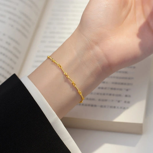 TWIST INTERLOCKING BRACELET