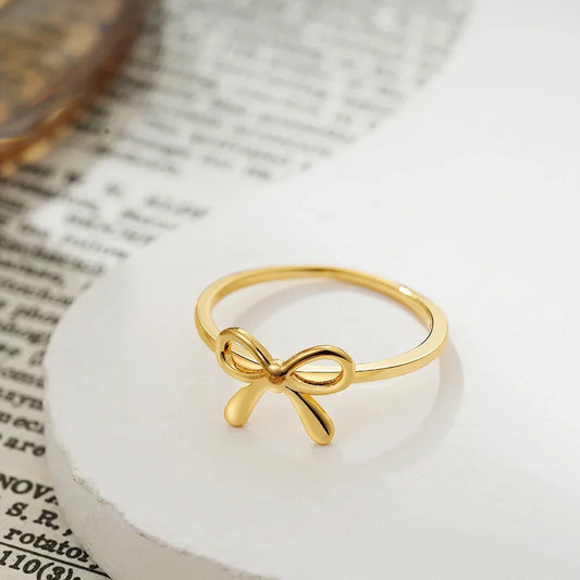 CUTE BOWKNOT RING