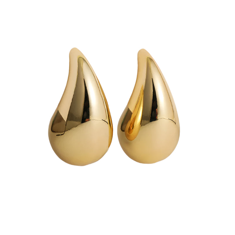 CHUNKY DOME EARRINGS