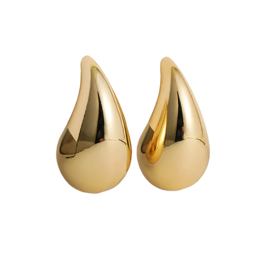 CHUNKY DOME EARRINGS