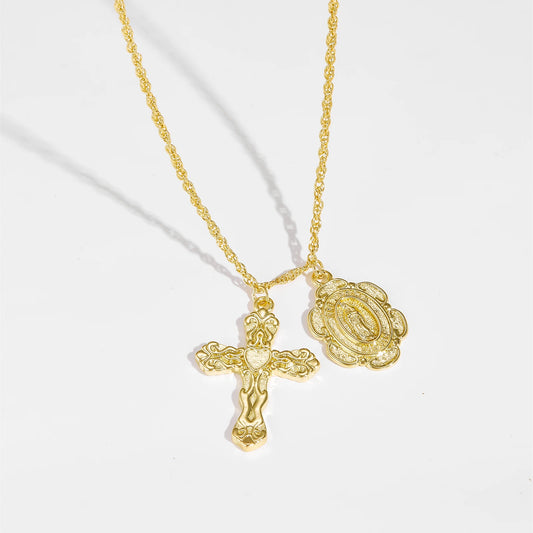 GRACE CROSS NECKLACE