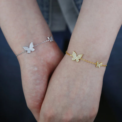 BUTTERFLY CHARM BRACELET
