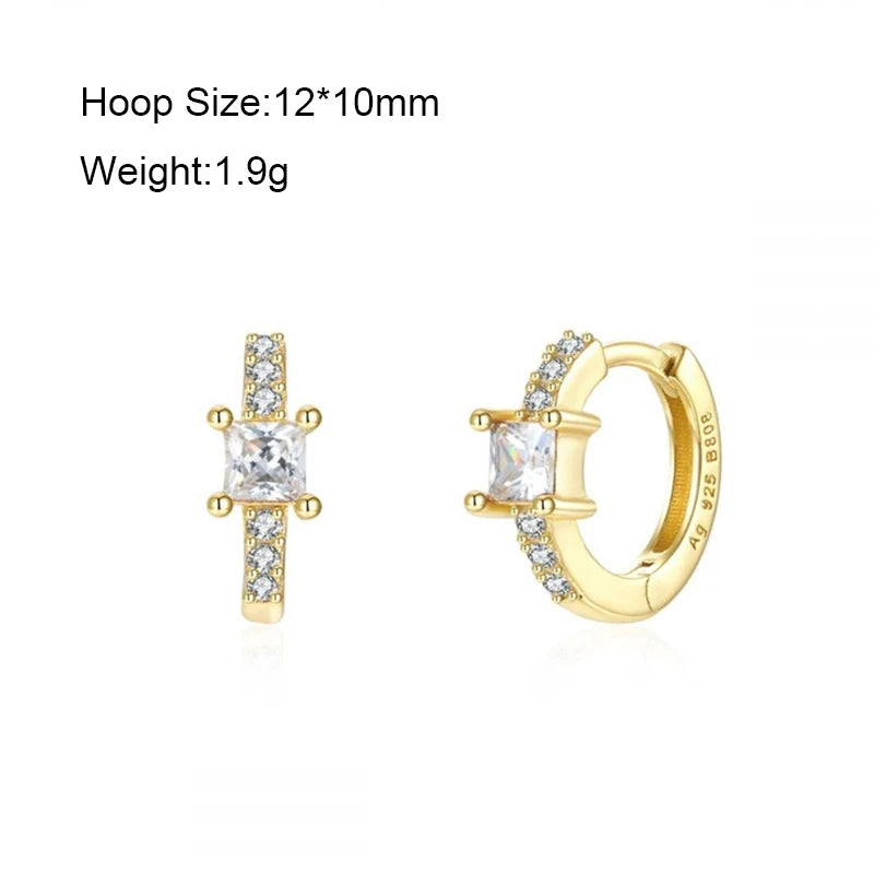 CHICLET EARRINGS