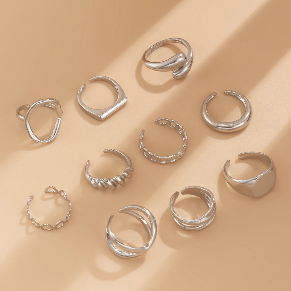 10 PCS VINTAGE RINGS
