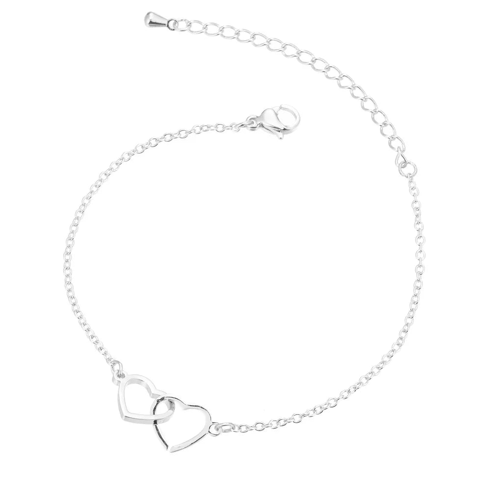 HOLLOW HEART BARCELET