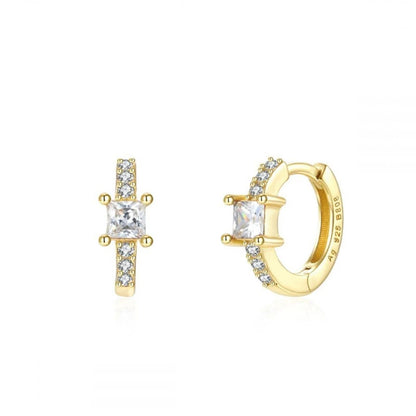 CHICLET EARRINGS