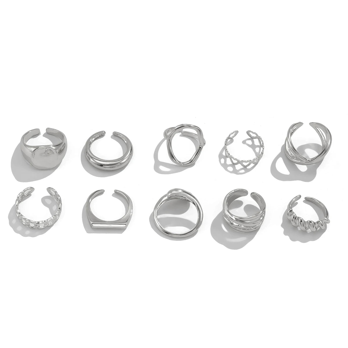 10 PCS VINTAGE RINGS