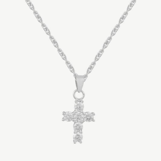 CUTE CROSS PENDANT NECKLACE