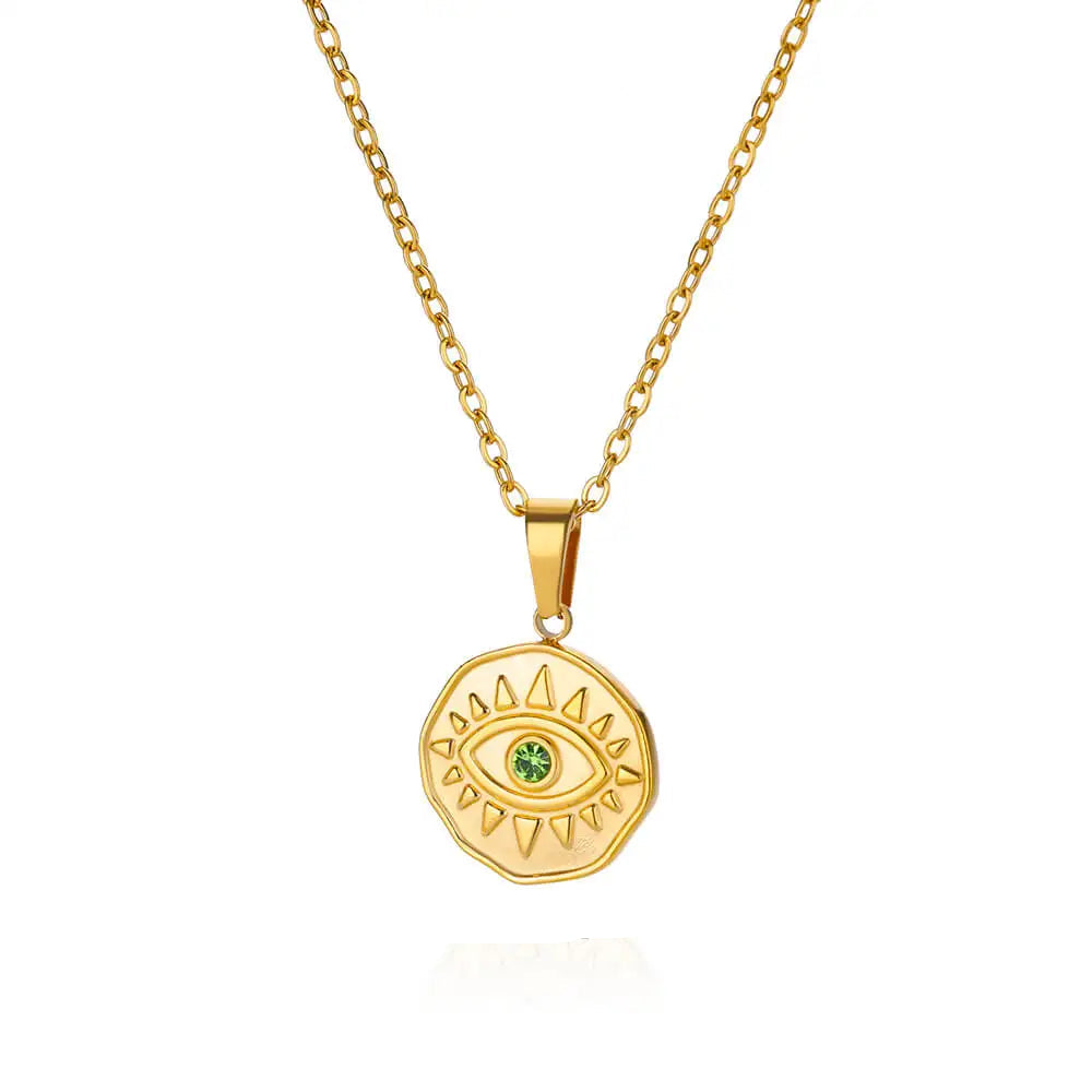 LUCKY EVIL EYE NECKLACE