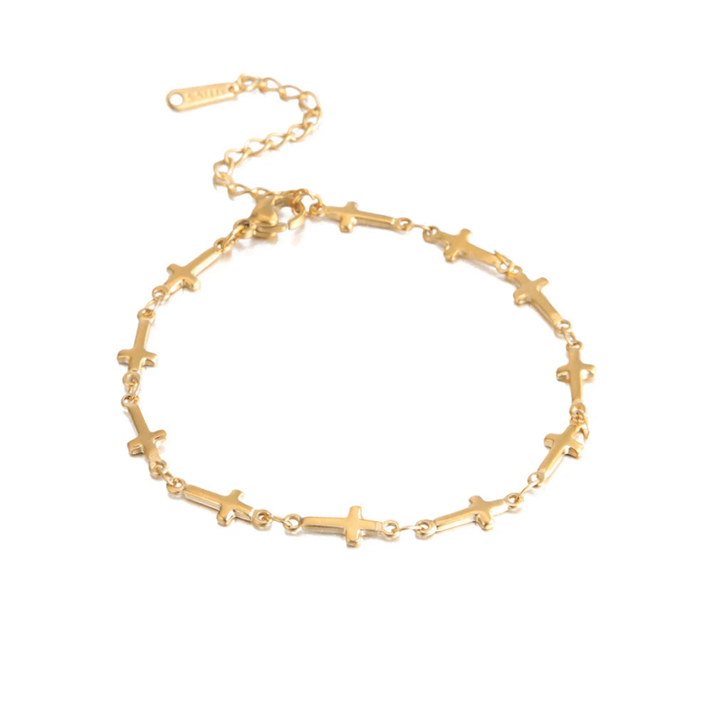 JESUS CROSS BRACELET