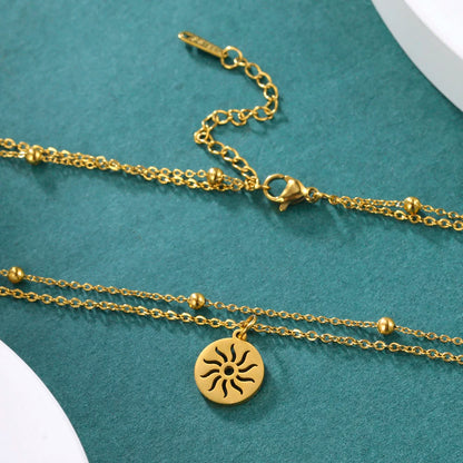 ROUNDSUN BEADS NECKLACE