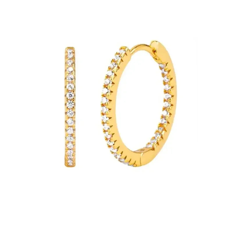 CIRCLE HOOP EARRINGS
