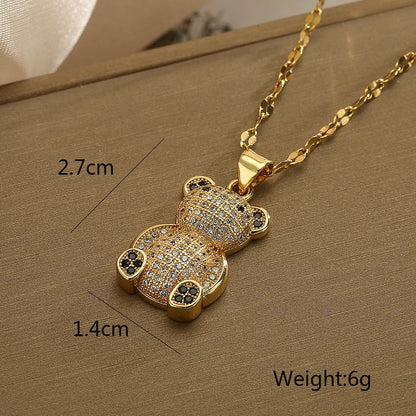 CUTE BEAR NECKLACE