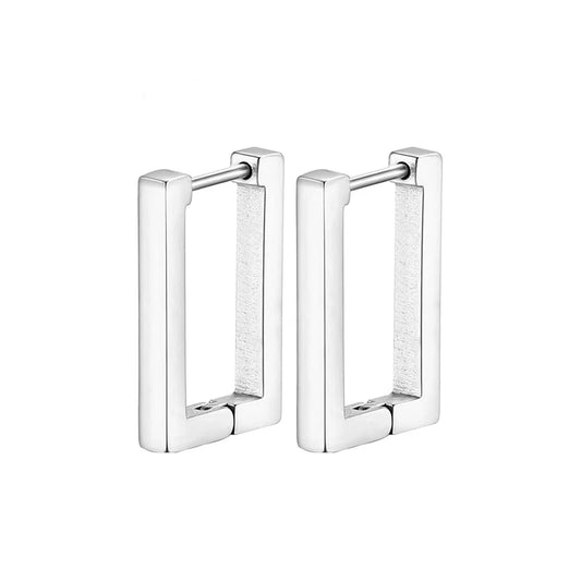BUCKLE HOOP EARRINGS