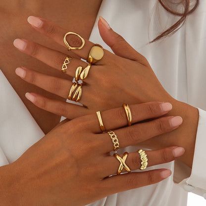 10 PCS VINTAGE RINGS