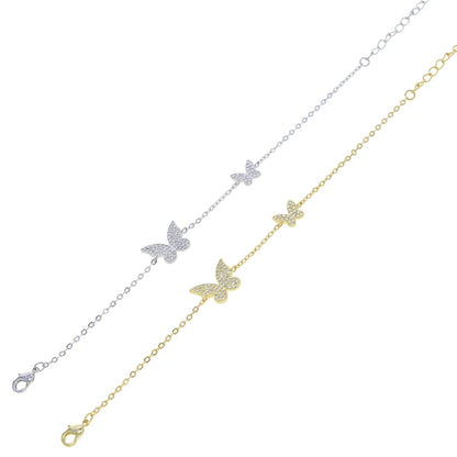 BUTTERFLY CHARM BRACELET