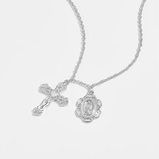 GRACE CROSS NECKLACE