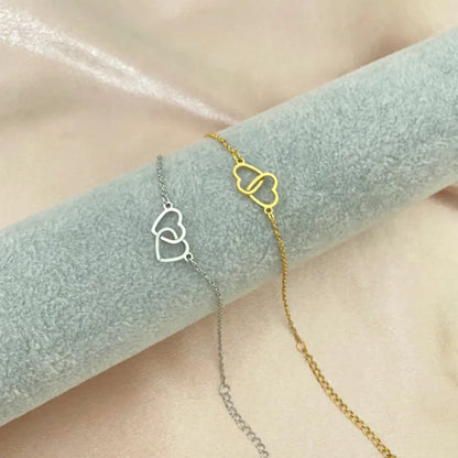 HOLLOW HEART BARCELET