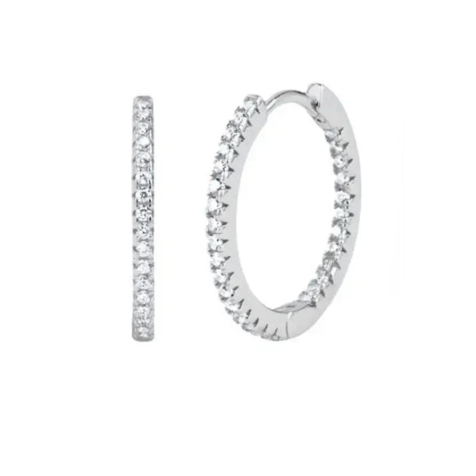 CIRCLE HOOP EARRINGS