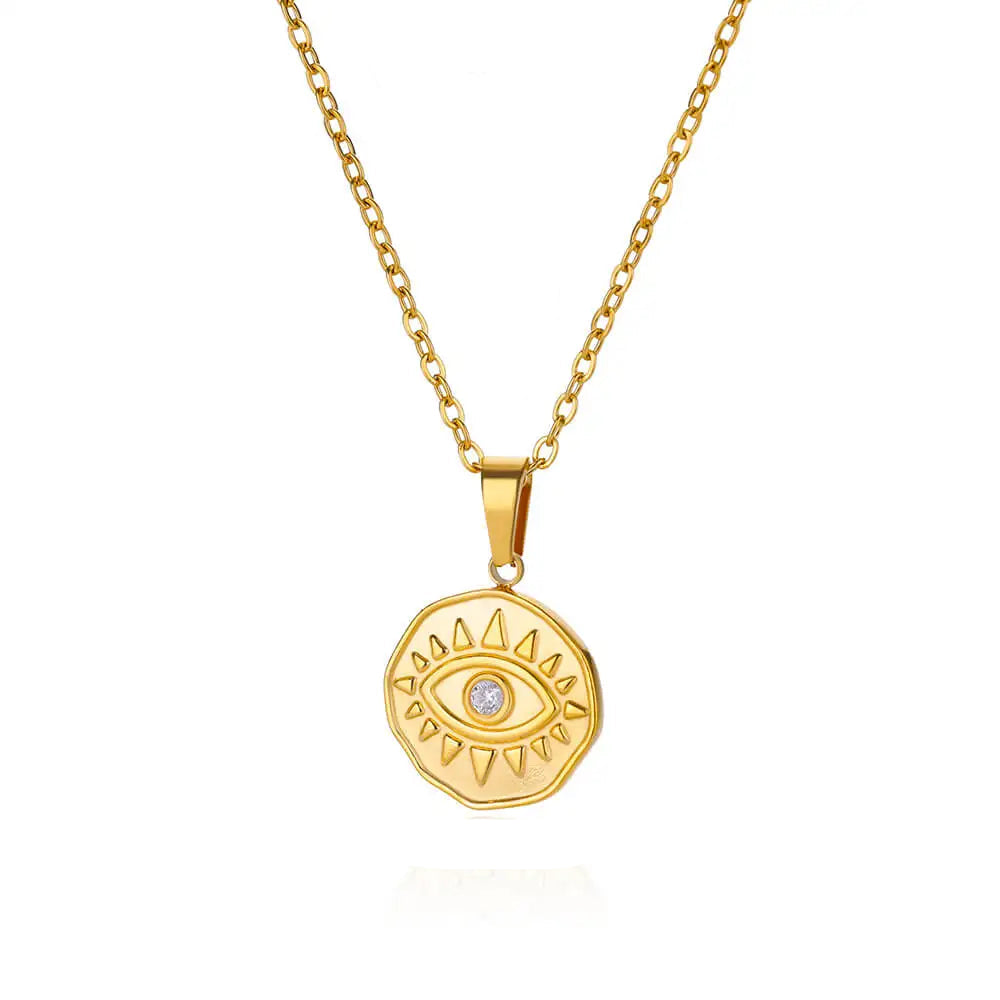 LUCKY EVIL EYE NECKLACE