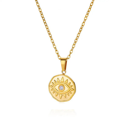 LUCKY EVIL EYE NECKLACE
