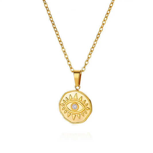 LUCKY EVIL EYE NECKLACE