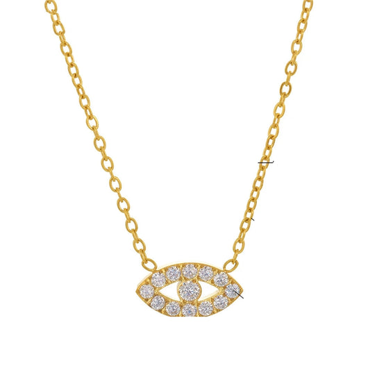 DAILY EYES CHARM NECKLACE