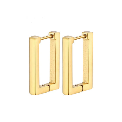 BUCKLE HOOP EARRINGS