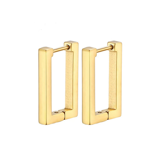 BUCKLE HOOP EARRINGS