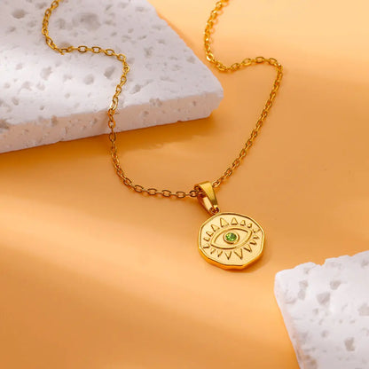 LUCKY EVIL EYE NECKLACE