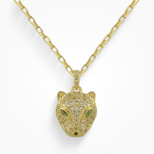 JAGUAR STUD NECKLACE