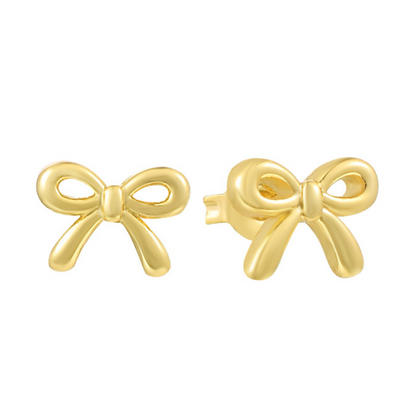 BOWKNOT STUD EARRINGS